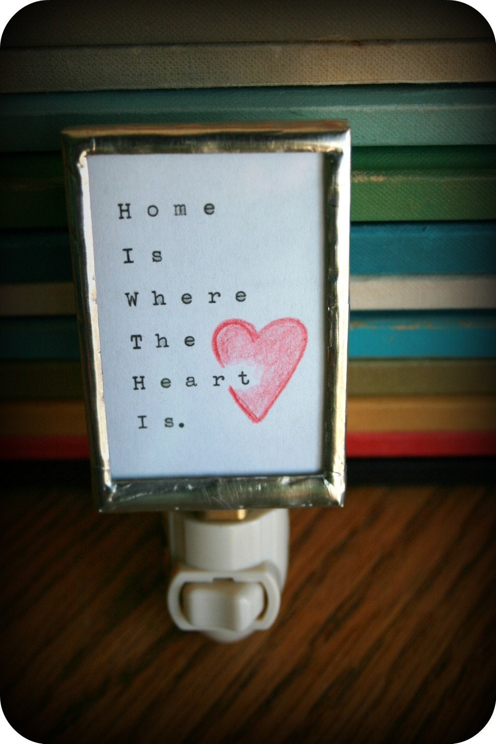 Home is where the heart is - Soldered Night Light