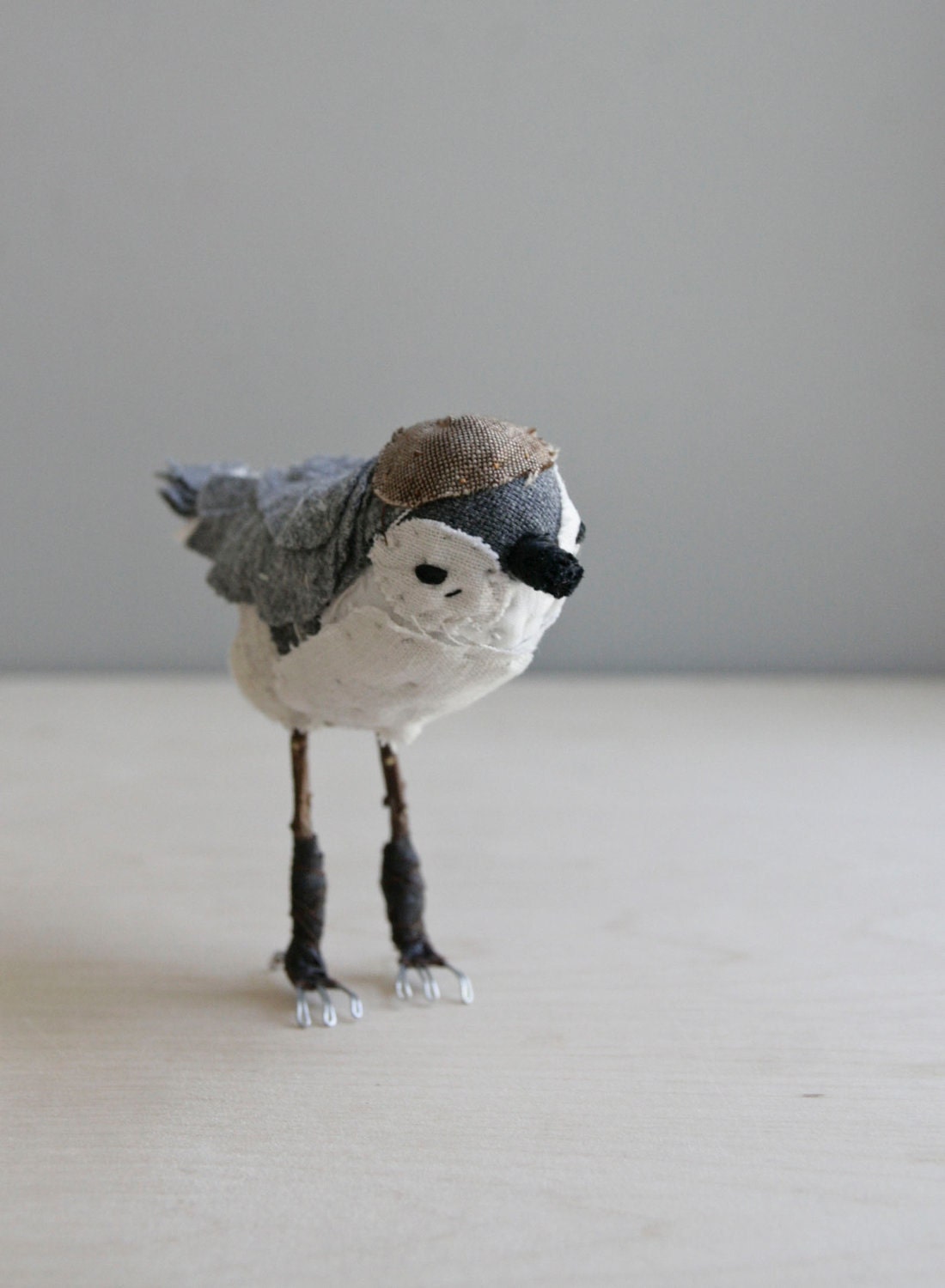 little bird / soft sculpture animal