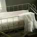 vintage rolling laundry cart