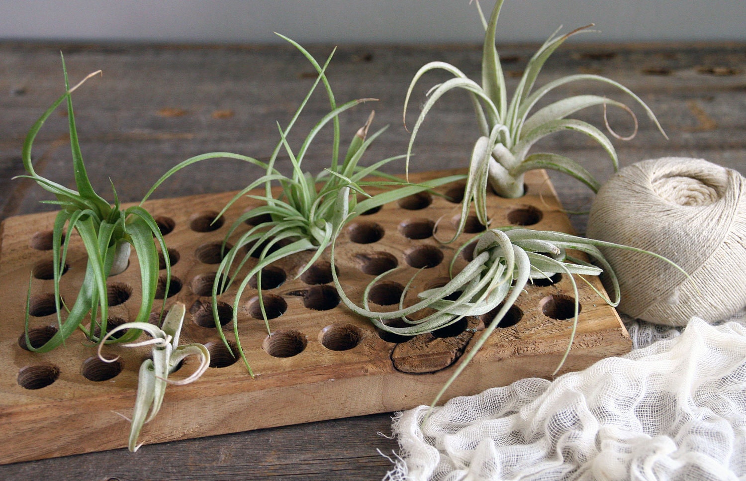 handmade wood caddy