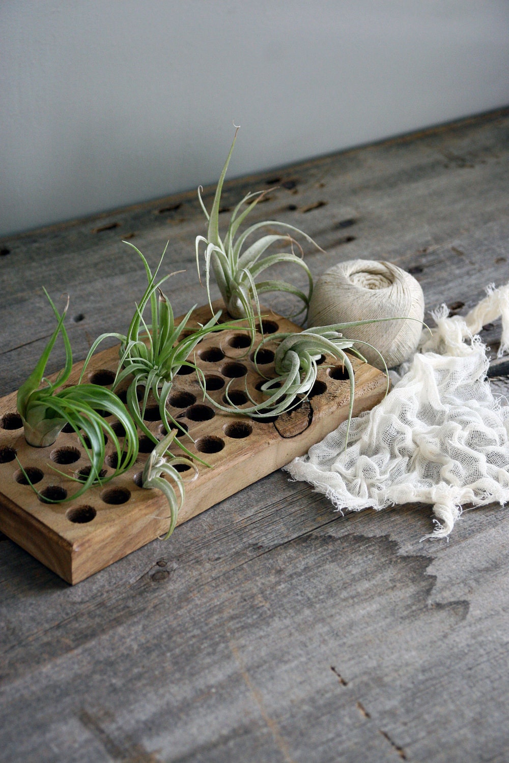 handmade wood caddy