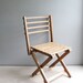 child's wood folding chair
