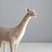 giraffe / soft sculpture animal