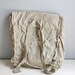 vintage scout pack / canvas knapsack