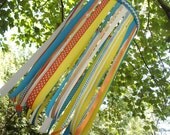 Ribbon Mobile in Aqua, Yellow, and Orange