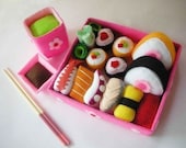 Lovely Japanese Sushi Set Pattern PDF