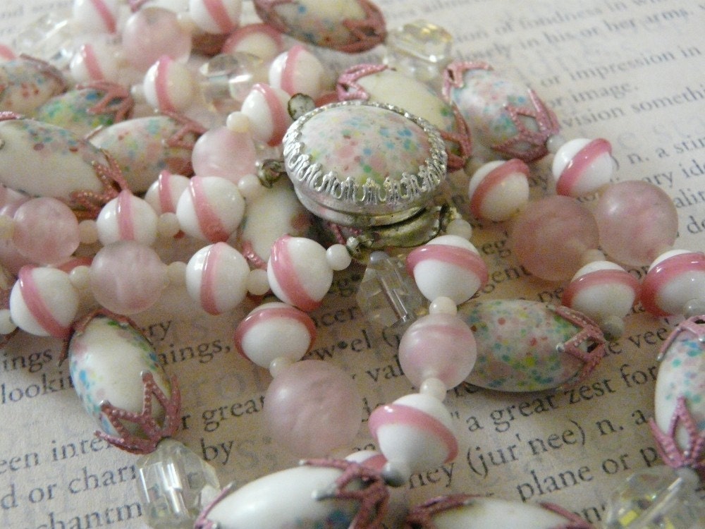 Easter Egg Lampwork Necklace