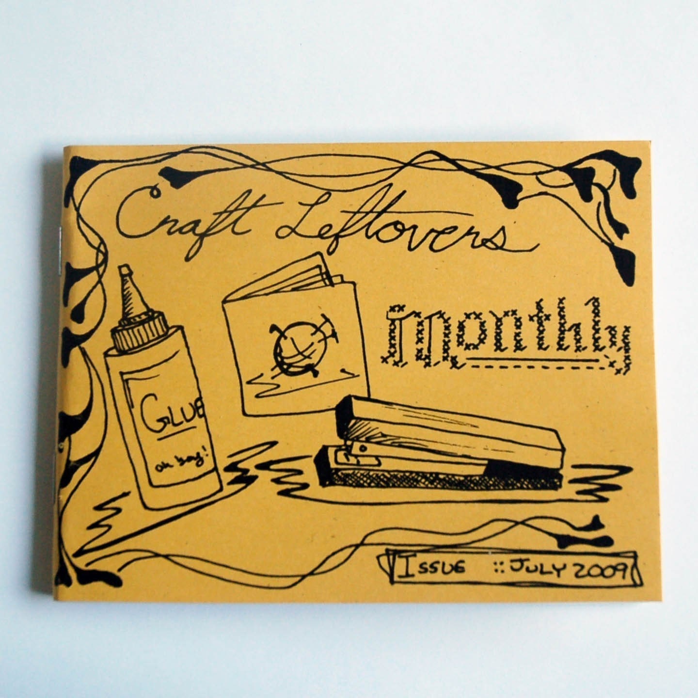 July Craft Leftovers Monthly - Zine