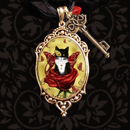 Phantom of the Opera // Cat Necklace // Phantom of the Masquerade