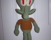 PDF Squidward Q Tentacles Ami Pattern Now includes a free Plankton pattern