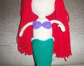 Huggable Mermaid PDF Pattern