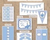 Cinderella Birthday Party - Customized Printable Design Collection