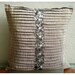Almost Real - Throw Pillow Covers - 16x16 Inches Silk Dupion with Pintuck and Crystal Embroidery