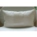 White Center - Oblong / Lumbar Pillow Covers - 12x18 Inches Silk Dupion Pillow Cover Embellished with Sequins