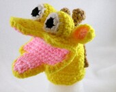 Little Kids Giraffe Child Size Hand Puppet