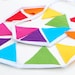 Mini Rainbow Bunting - Colorful Funky Felt Flag Banner