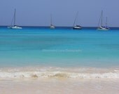 SALE Sailing Through the Blue Waters of Barbados - Signed 11 x 14 Fine Art Travel Photograph from the Caribbean by IlluminatedLuna on Etsy