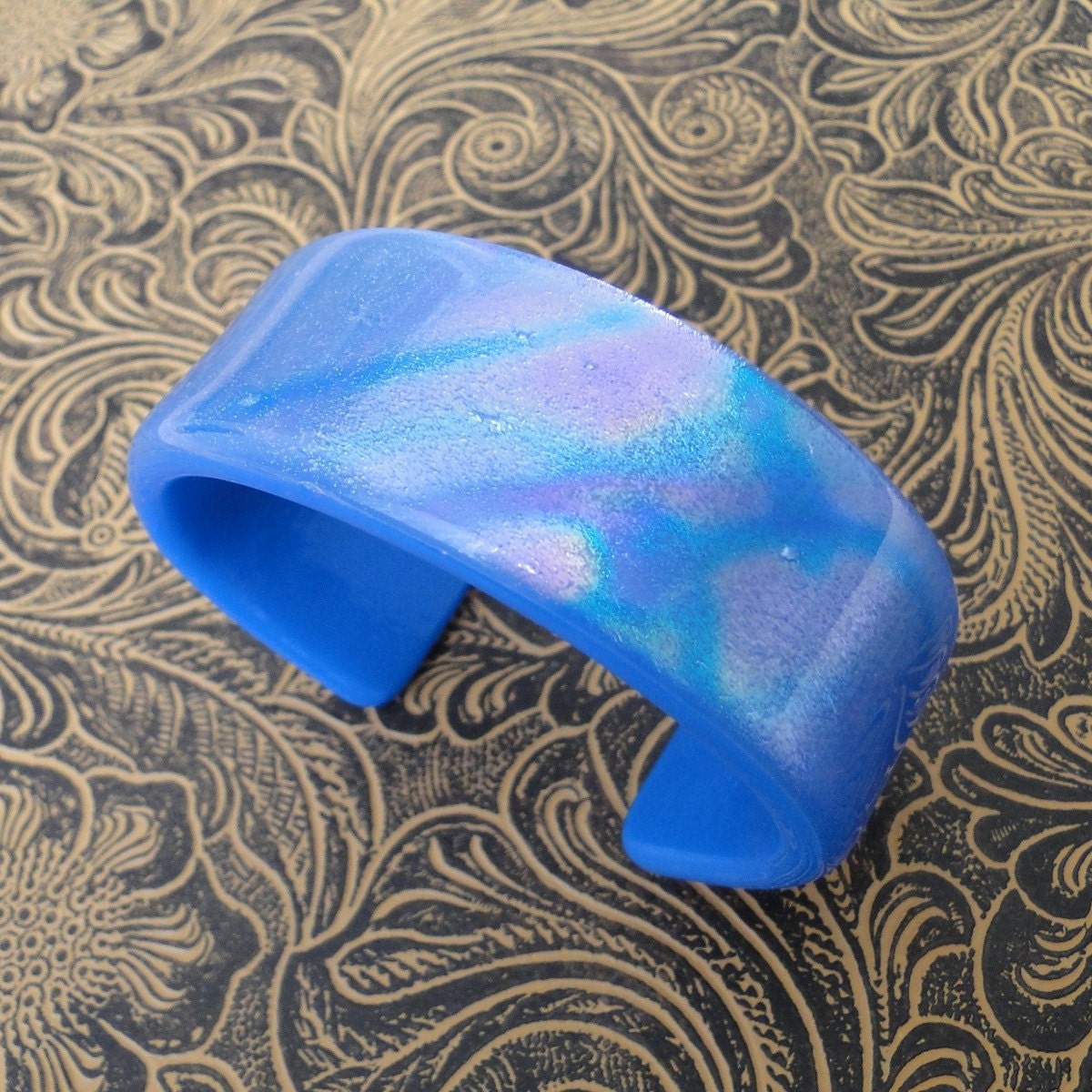 Fairy Dust Dichroic Glass Bracelet