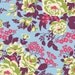 Joel Dewberry Heirloom JD47 Sky Rose Bouquet , by the yard