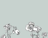 Bear's Garden - Garden Art Print