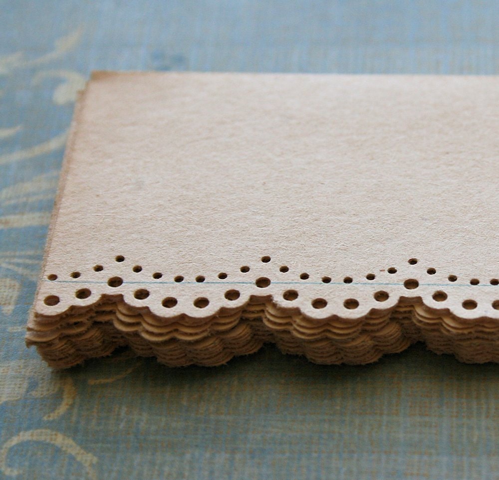 12 Vintage writing paper No Lines Paper Lace Pack