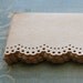 12 Vintage writing paper No Lines Paper Lace Pack