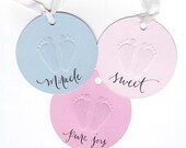 baby favor tags