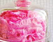 Bubble gum Pink herringbone Fringe trim embellishment - luxe, holiday, party, scrapbook, novelty, wedding, wrap, craft, supply - 5 yards