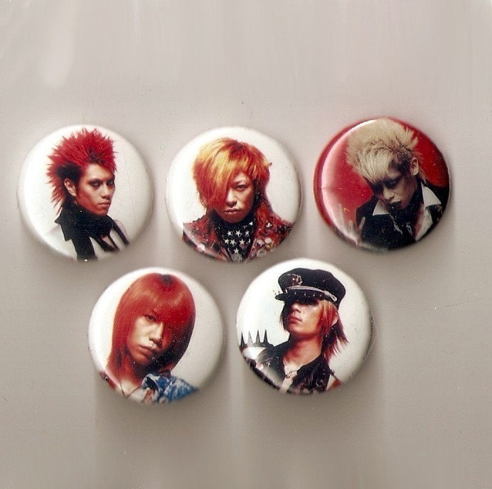 Dir En Grey 1 Inch Buttons