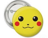 Pikachu 2 1/4 inch Pinback button