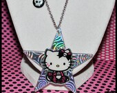Large Kitty Punk Necklace