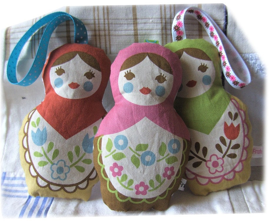 Lavender bag Matryoshka, Russian Doll, lavender sachet best French Lavender