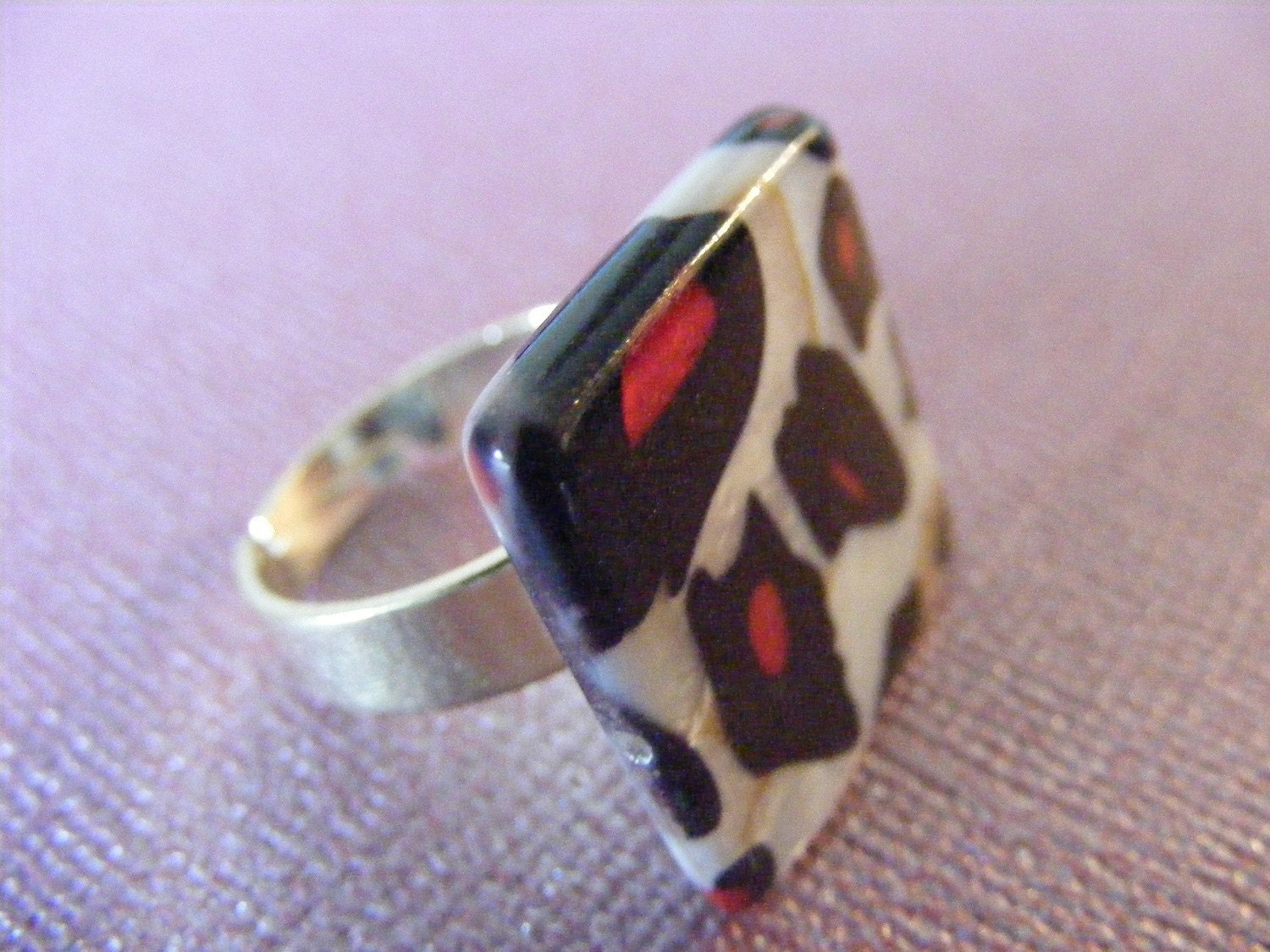 Animal Print Ring
