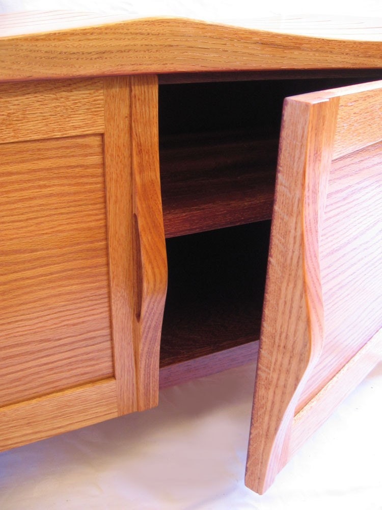 Golden Gate, oak cabinet large bench recycled wine vats fermentation tanks casks
