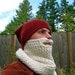 wizard knit beard - face neck warmer, costume, disguise, gandalf, dumbledore, harry potter, dickie, scarf