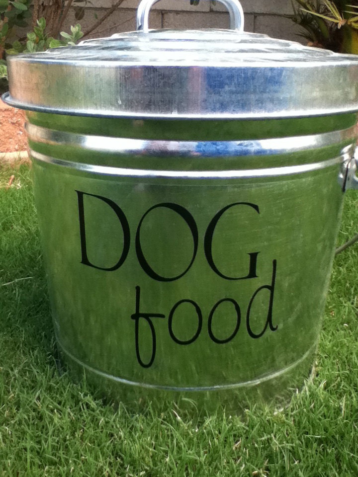 Dog Food Decal for your pet food container