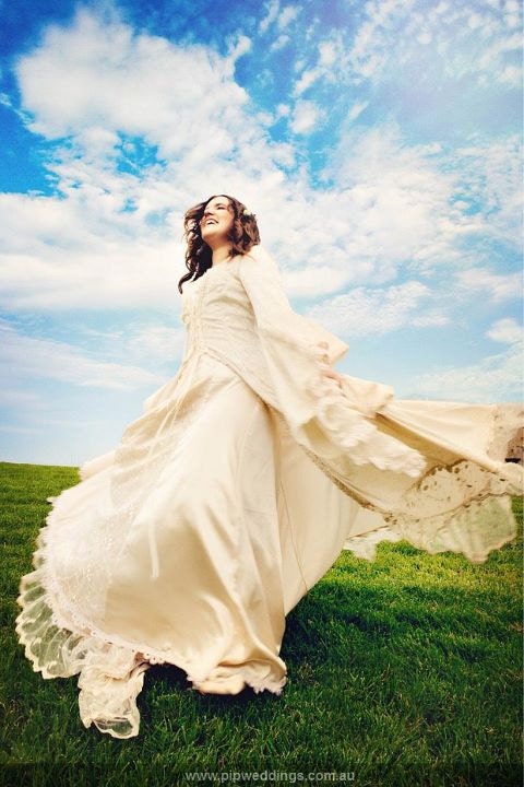 Victoria Velvet and Lace Medieval Wedding Gown Custom