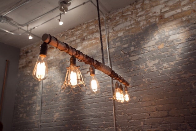 Vintage Inspired Industrial Hanging Light