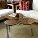 Mid Century Modern Tri-Circles Coffee Table made to order