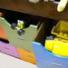 Modern Child  Storage Unit with bins
