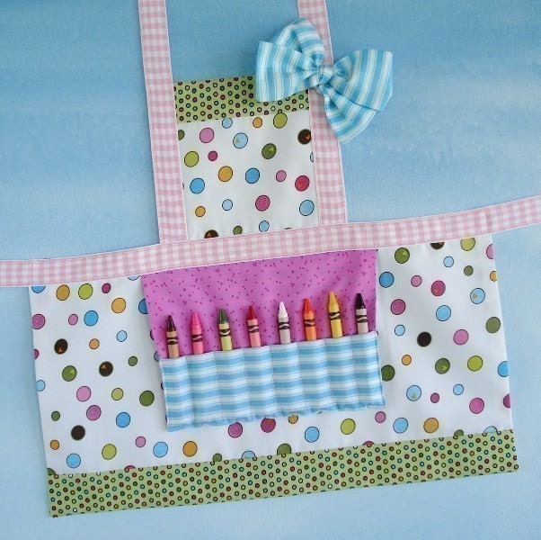 Child Apron Sewing Pattern - Three Sizes - PDF ePattern
