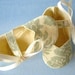 Mary Jane Sewing Pattern - Simple Mary Jane Baby Shoes - Booties with Ribbon Ties PDF ePattern