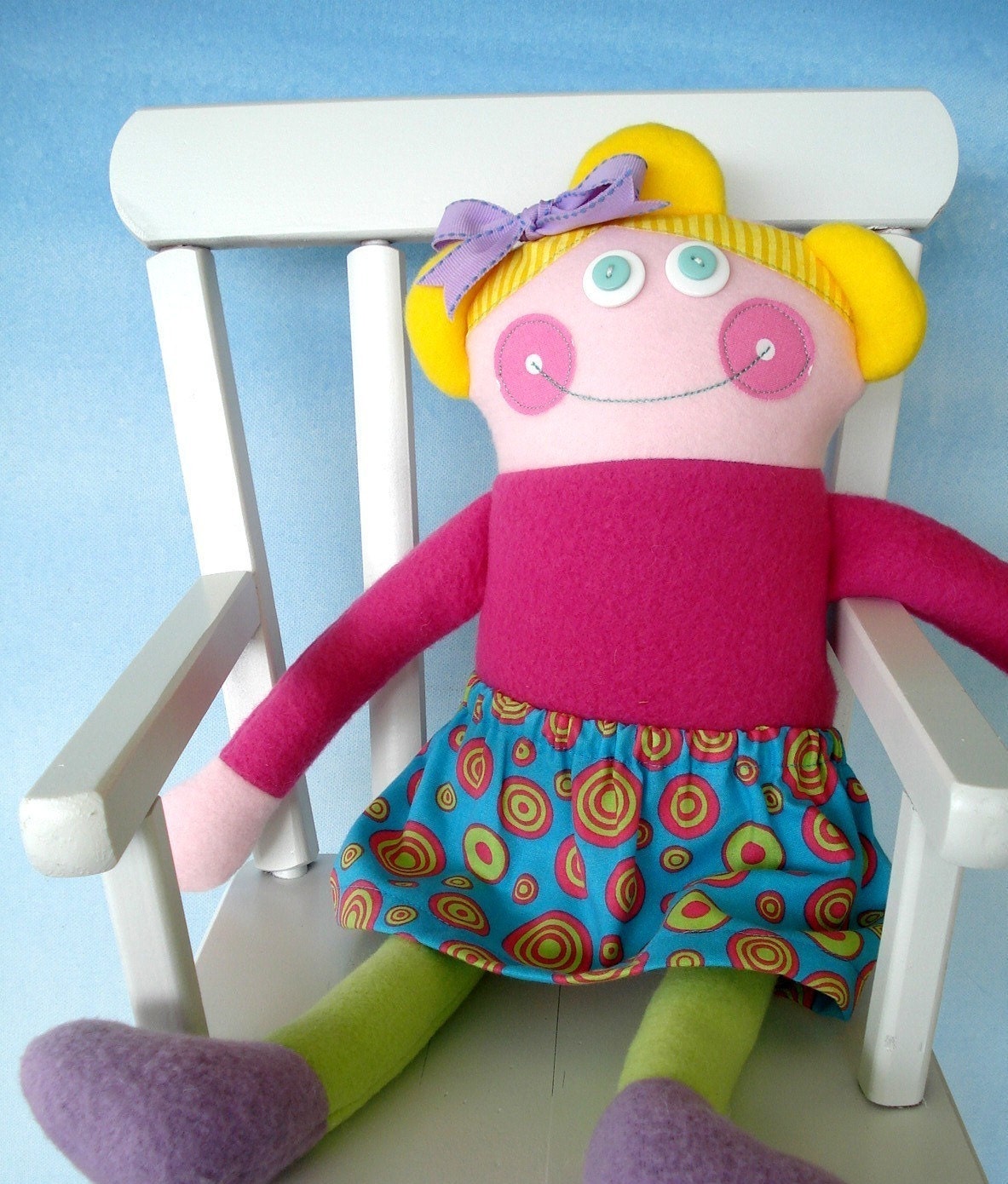 Doll Sewing Pattern for Adorable Dollies - PDF e-Pattern