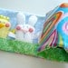 Spring Felt Finger Puppets Sewing Pattern - PDF ePATTERN for Chick, Bunny, Bumble Bee, Ladybug, Frog & Carrying Case