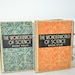 1940s vintage pair of childrens Science Books--The Wonderworld of Science...