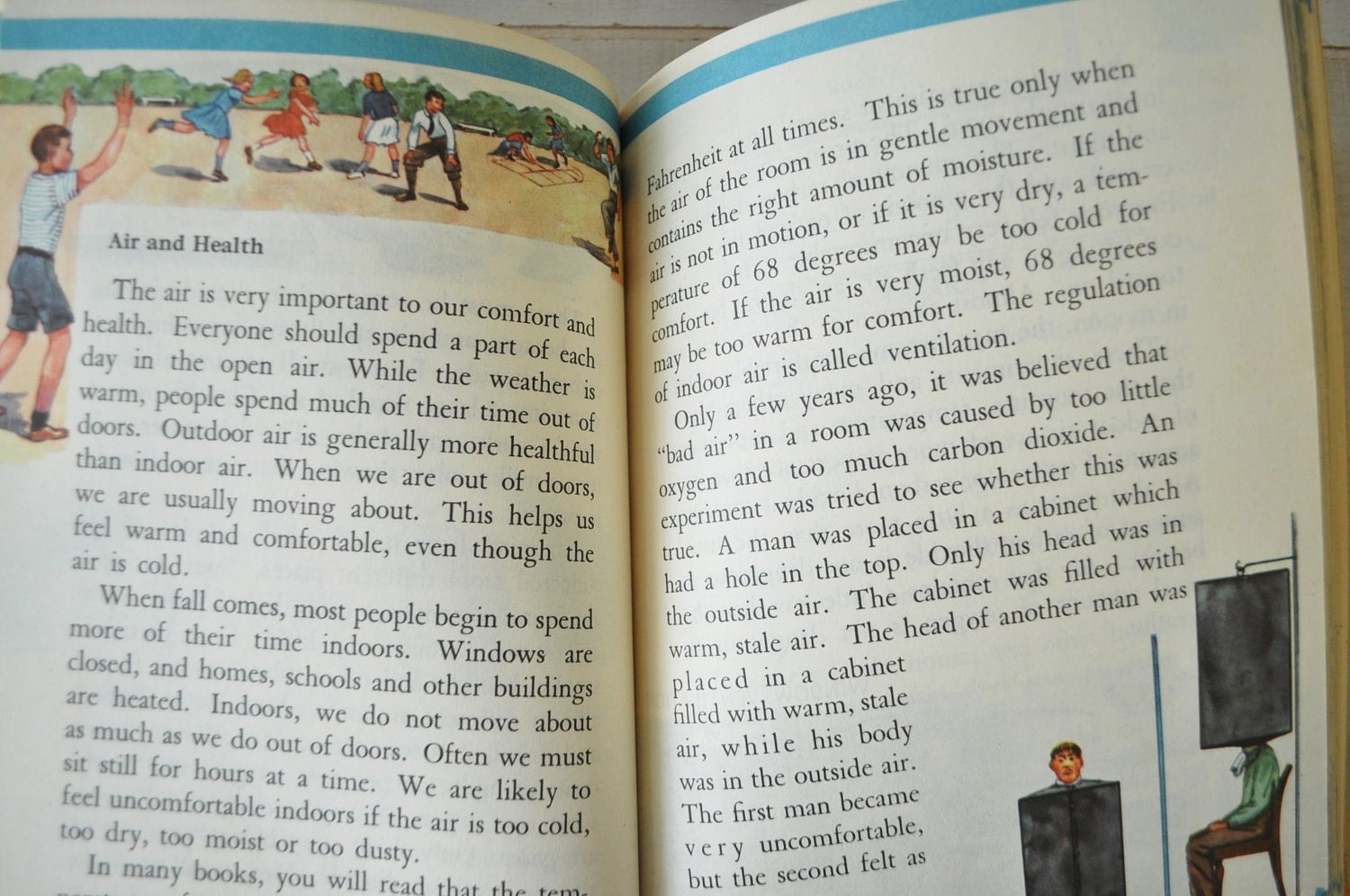 1940s vintage pair of childrens Science Books--The Wonderworld of Science...