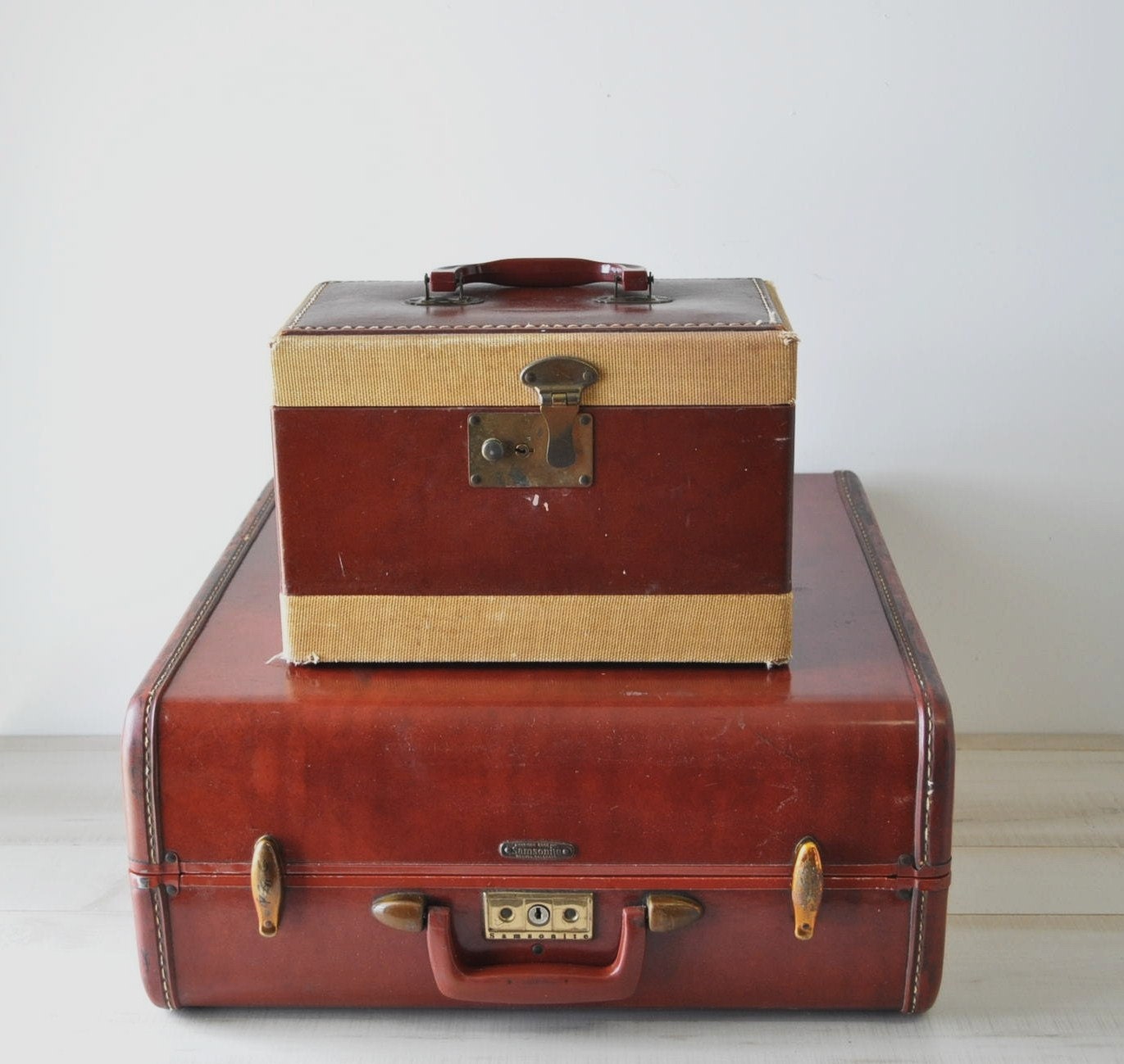 Antique Leather Luggage