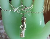 Cat and Mouse necklace