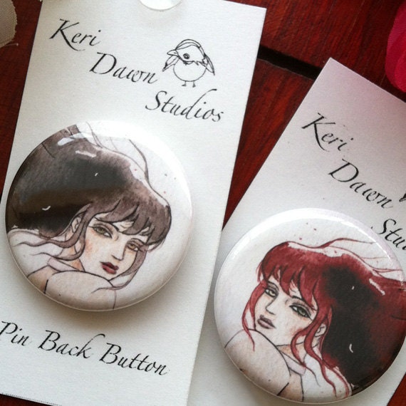 Pretty Girl Pin Set