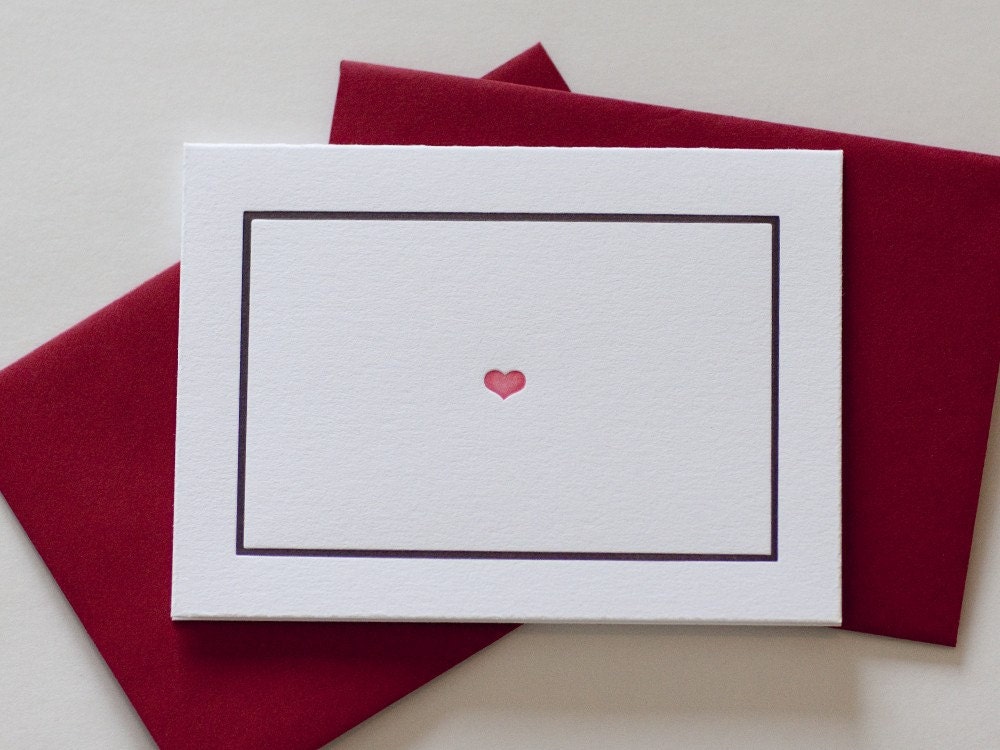 Love note cards (set of 6)